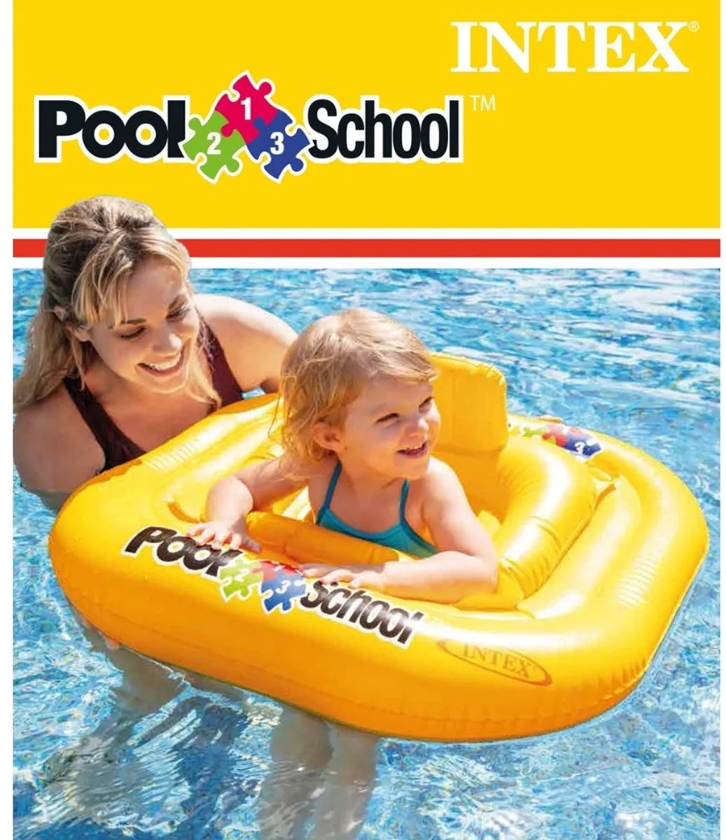 Intex Baby Zwemband 56587 - 79x79cm - Geel