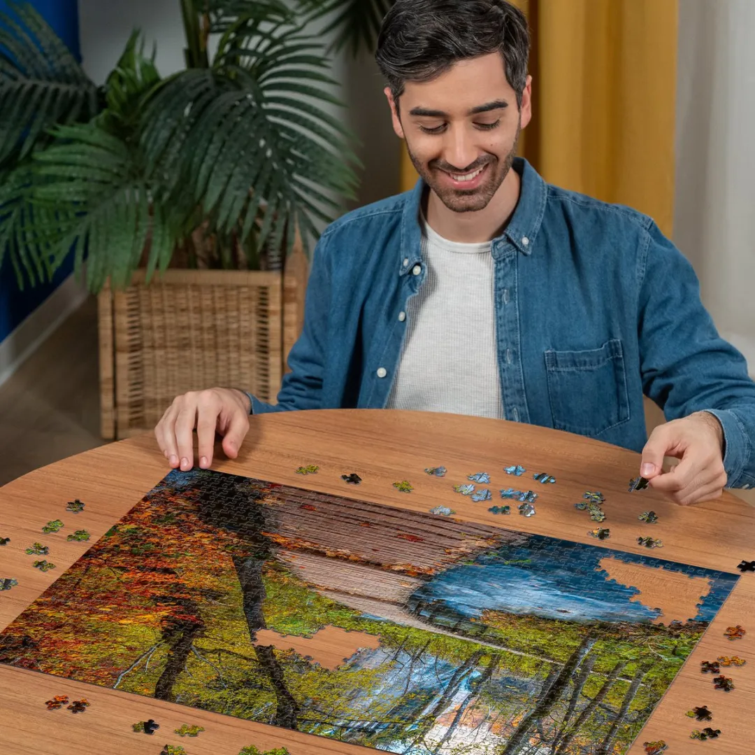Ravensburger Herfstig Bospaadje Legpuzzel 1000 Stuks - 120017646