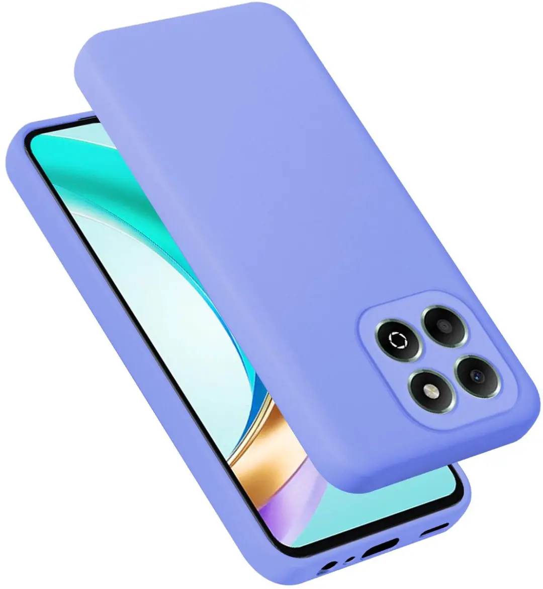 Cadorabo Hoesje geschikt voor Honor X6b in LIQUID LICHT PAARS