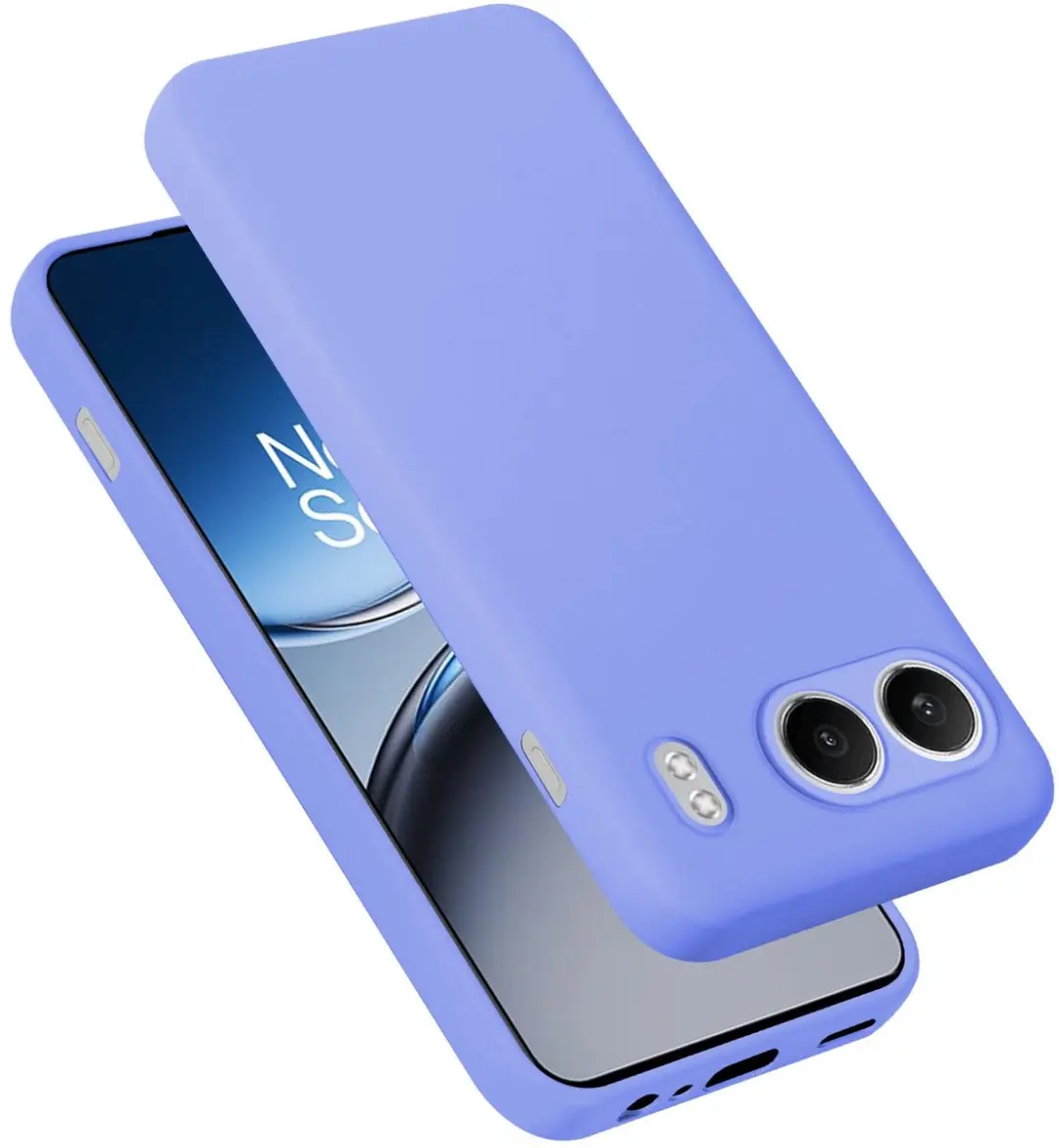 Cadorabo Hoesje geschikt voor OnePlus Nord 4 in LIQUID LICHT PAARS