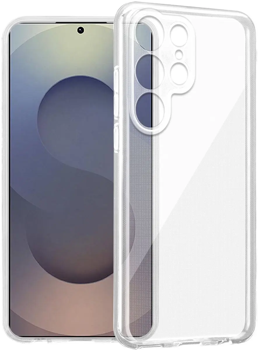 Cadorabo Hoesje geschikt voor Samsung Galaxy S25 Ultra in VOLLEDIG TRANSPARANT N