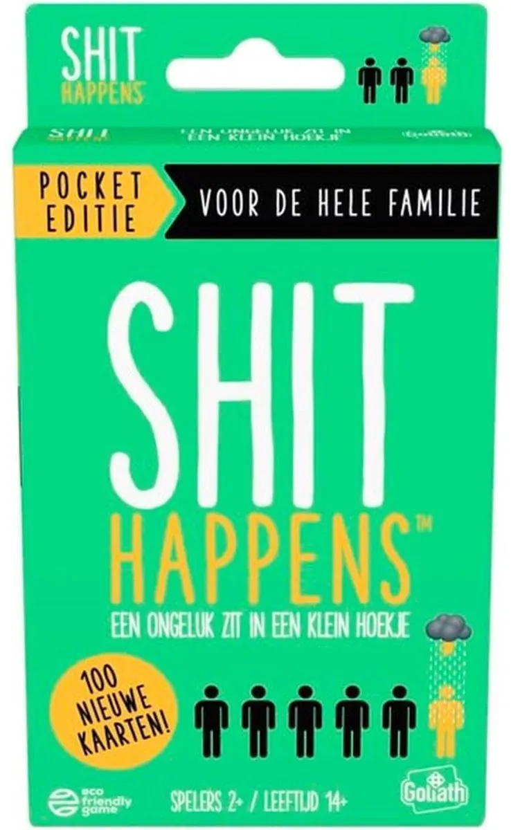 Goliath Shit Happens Familie Editie 110 Kaarten