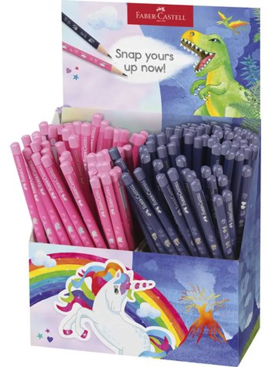 Faber-Castell Grafiet Potlood Dino & Unicorn HB
