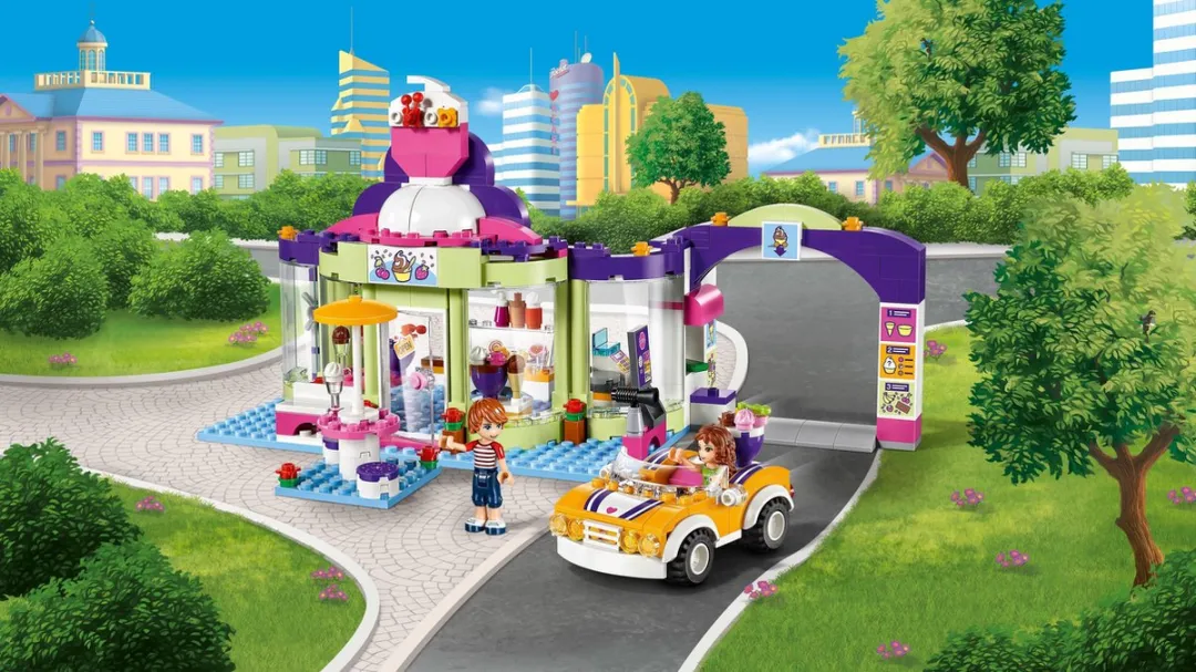 LEGO Friends Heartlake Yoghurtijswinkel 41320 - 370 Stukken