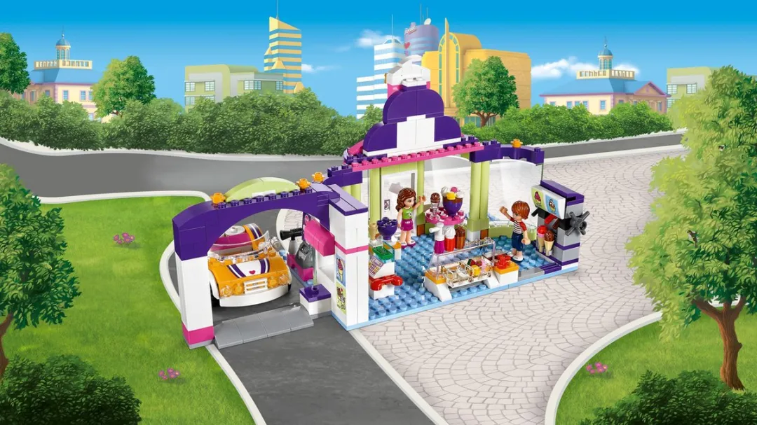 LEGO Friends Heartlake Yoghurtijswinkel 41320 - 370 Stukken