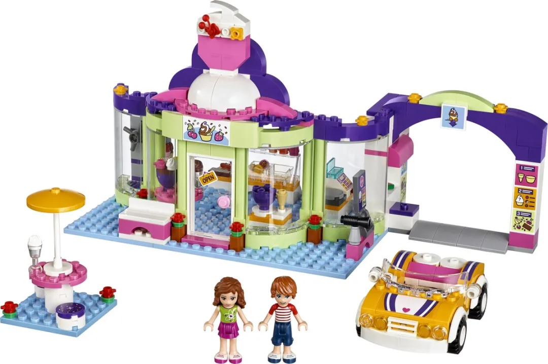 LEGO Friends Heartlake Yoghurtijswinkel 41320 - 370 Stukken