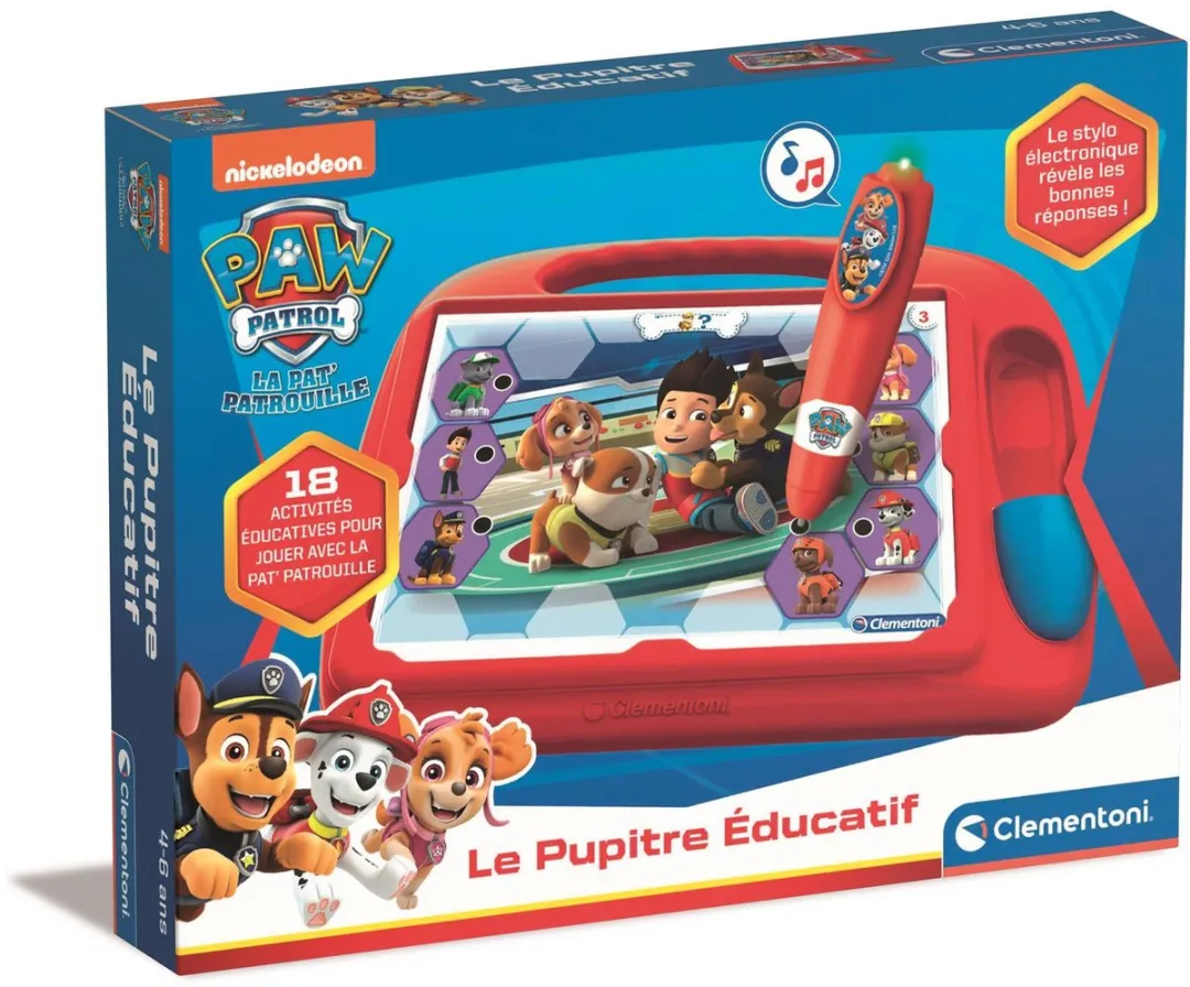 Clementoni Educational Desk Pat Patrouille