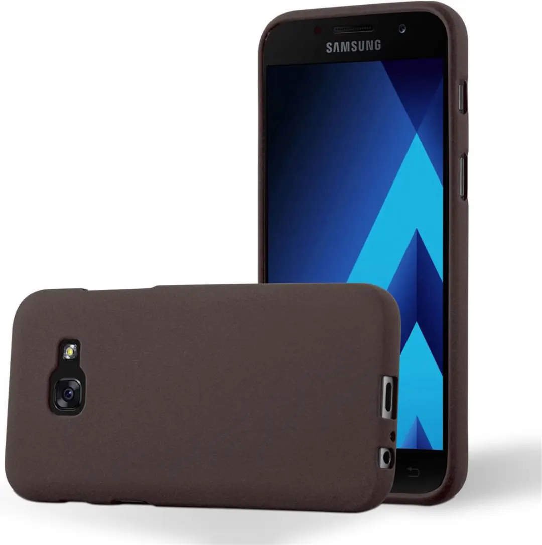 Cadorabo Hoesje geschikt voor Samsung Galaxy A5 2017 in FROST BORDEAUX PAARS