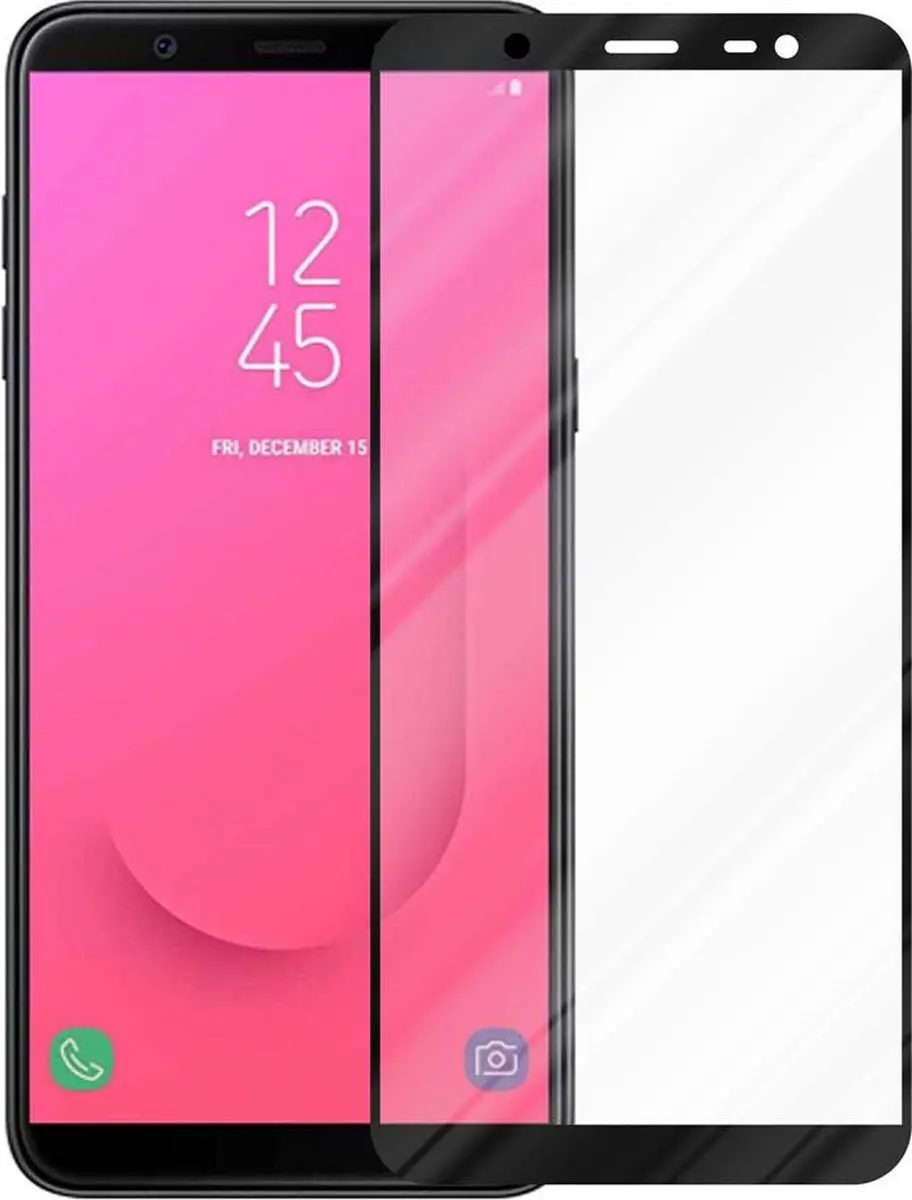 Cadorabo Volledig scherm pantserfolie geschikt voor Samsung Galaxy J8 2018 in TR