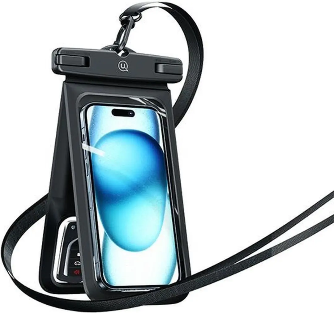USAMS Universeel Waterdicht Hoesje FSD1402 - IP68 - Wit - afbeelding 6 van 6