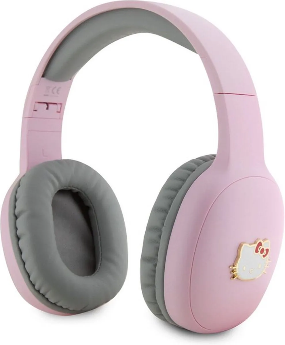 Hello Kitty HKBH Bluetooth Koptelefoon - Bicolor Roze/Grijs