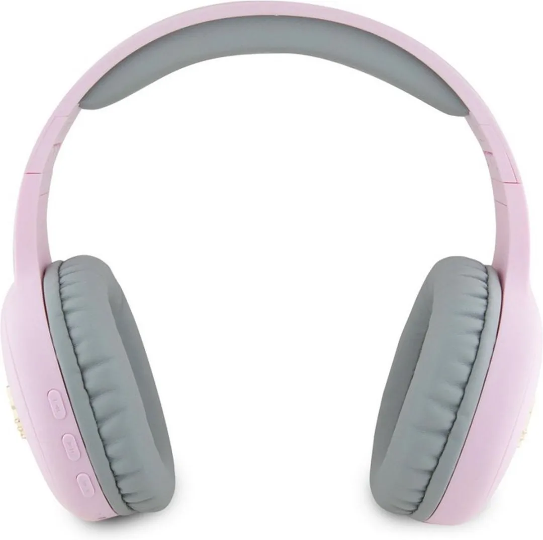Hello Kitty HKBH Bluetooth Koptelefoon - Bicolor Roze/Grijs - afbeelding 3 van 4
