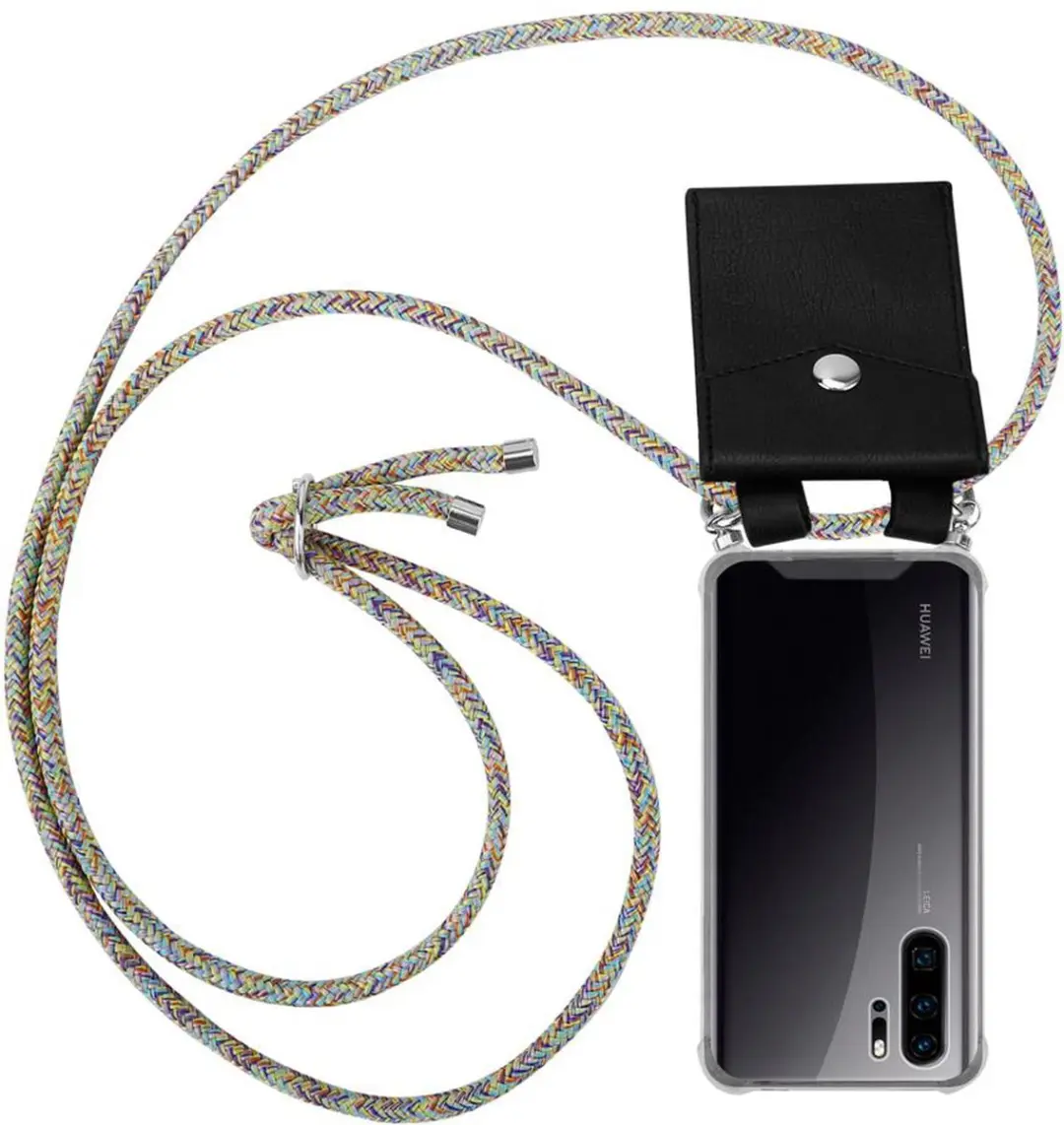 Cadorabo Hoesje geschikt voor Huawei P30 PRO in REGENBOOG