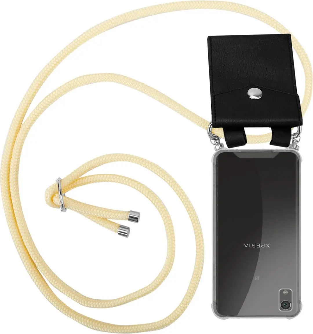 Cadorabo Hoesje geschikt voor Sony Xperia XA1 PLUS in ROOM BEIGE