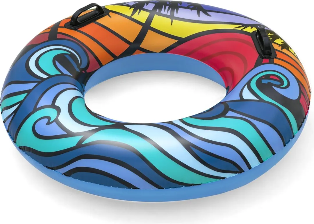 Bestway Coastal Castaway Zwemband 91cm - BlauwGroenOranje - afbeelding 4 van 6