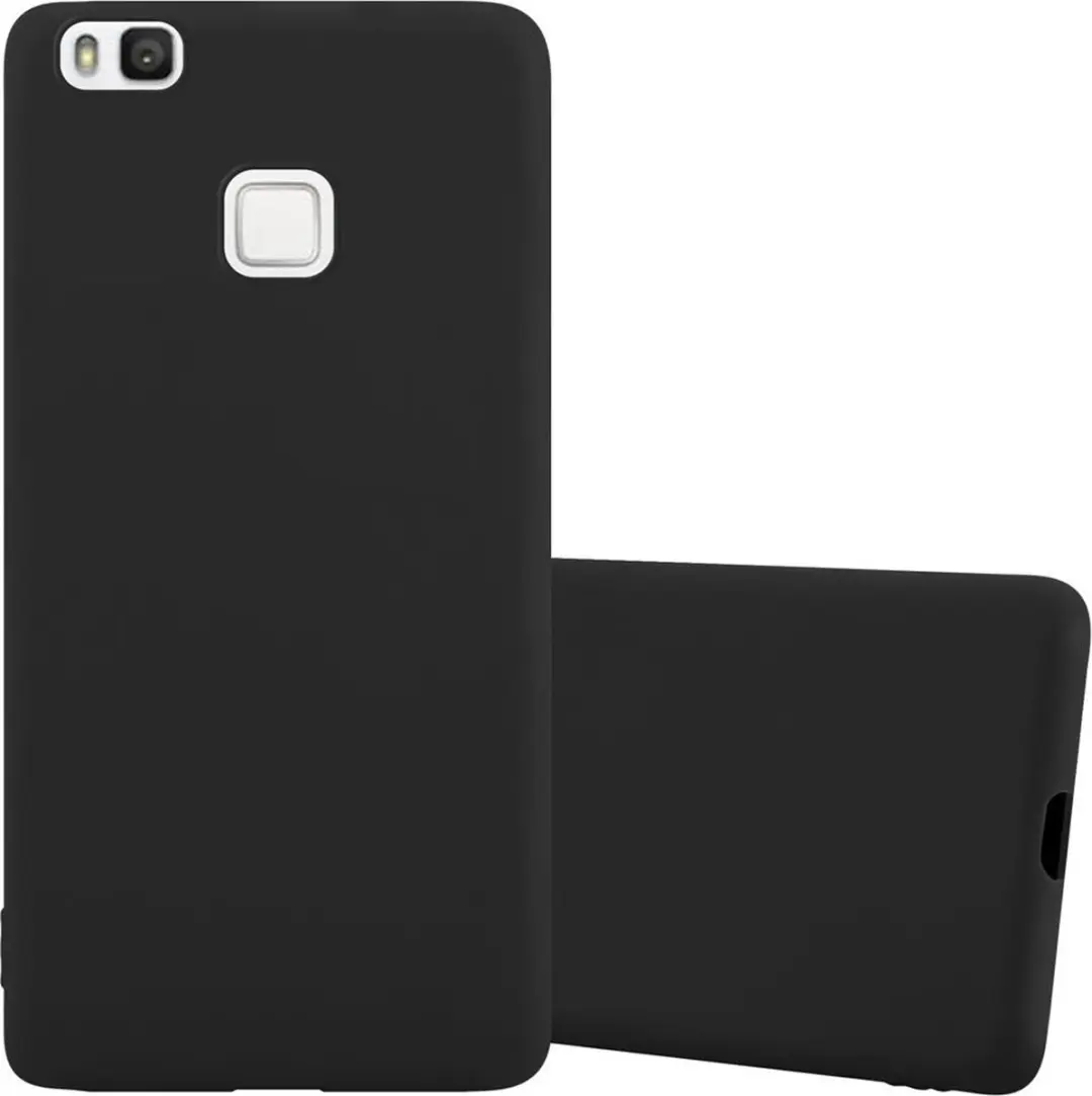 Cadorabo Hoesje geschikt voor Huawei P9 LITE 2016 / G9 LITE in CANDY ZWART