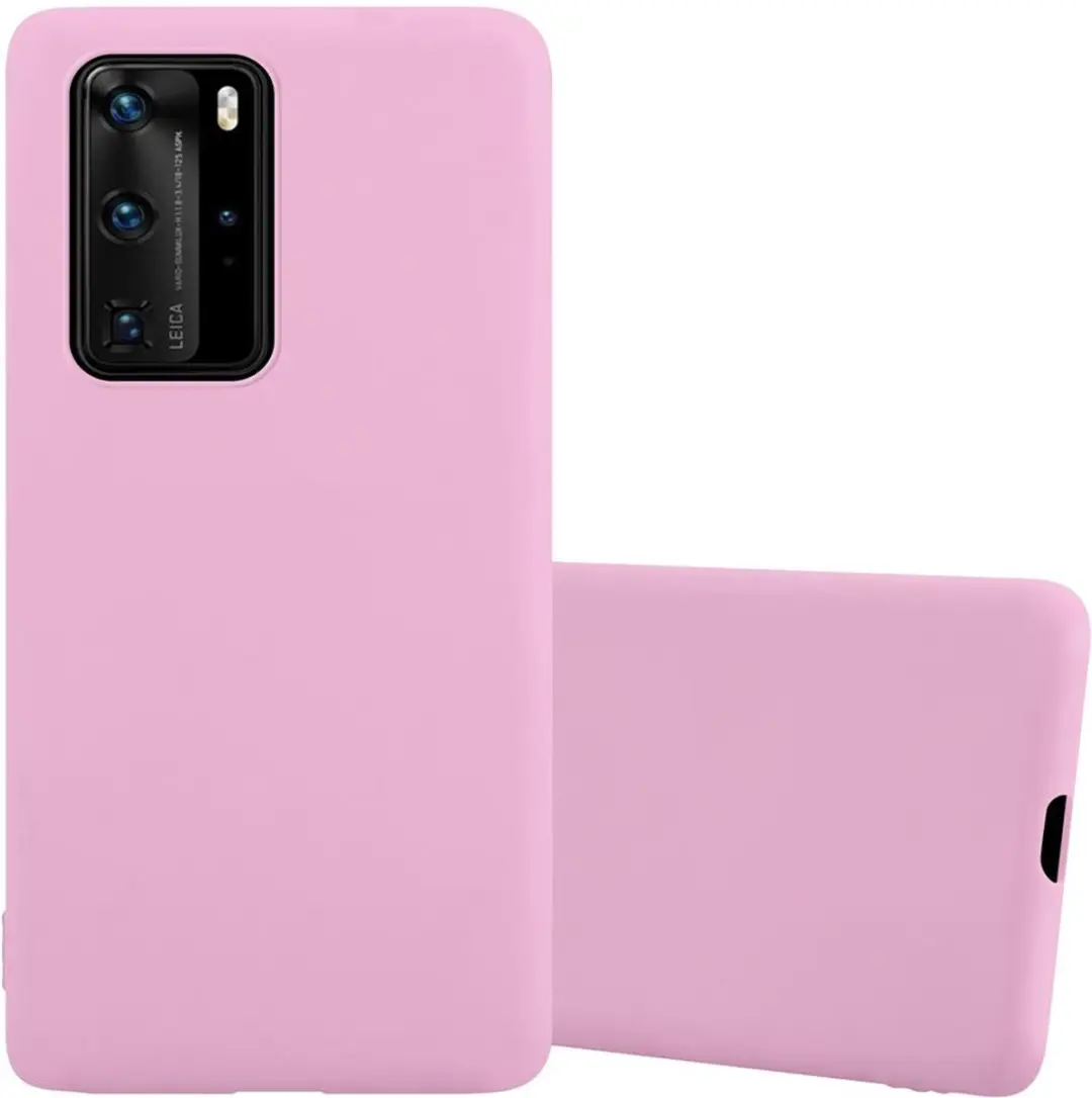 Cadorabo Hoesje geschikt voor Huawei P40 PRO / P40 PRO+ in CANDY ROZE