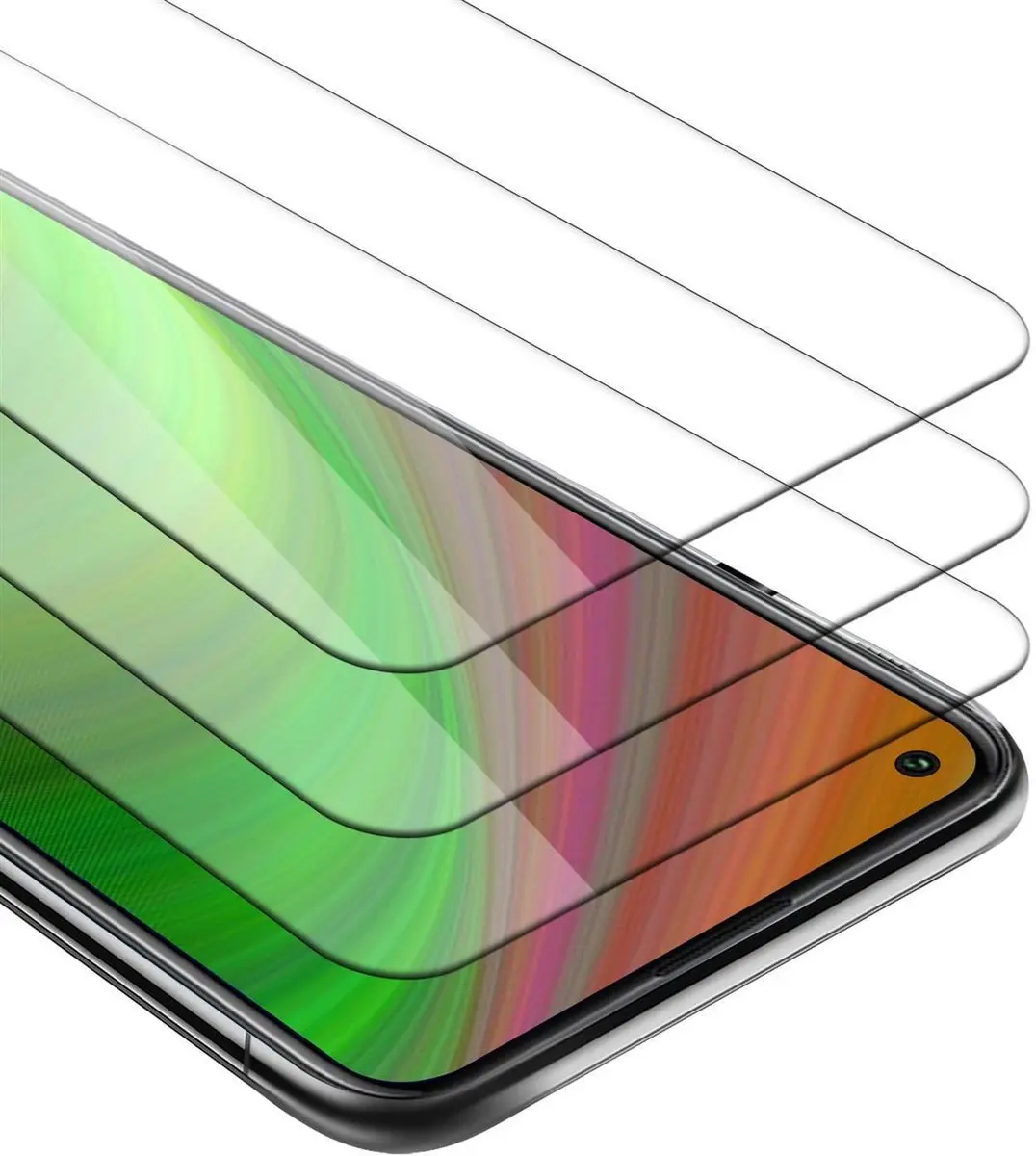 Cadorabo 3x Screenprotector geschikt voor Huawei MATE 30 LITE