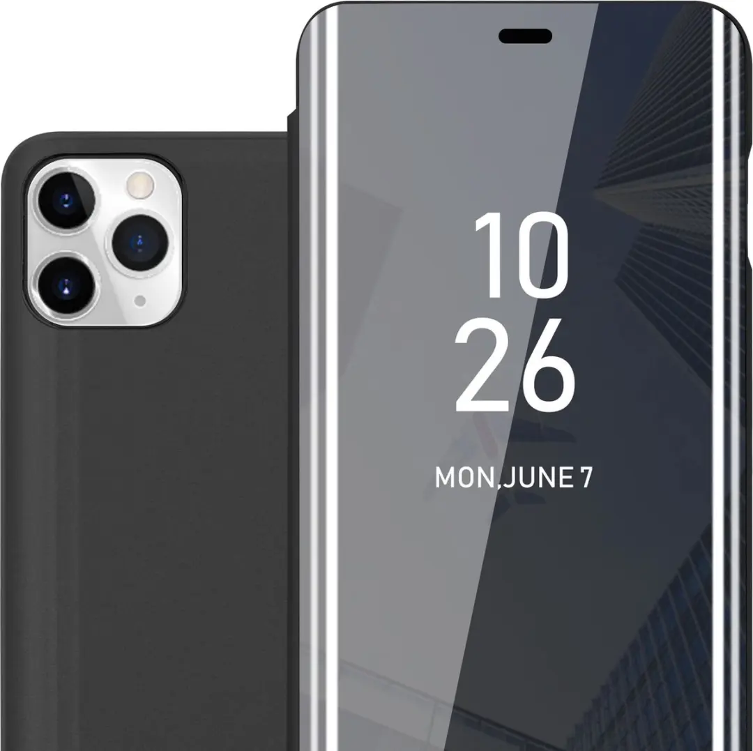 Cadorabo Hoesje geschikt voor Apple iPhone 11 PRO MAX in TOERMALIJN ZWART