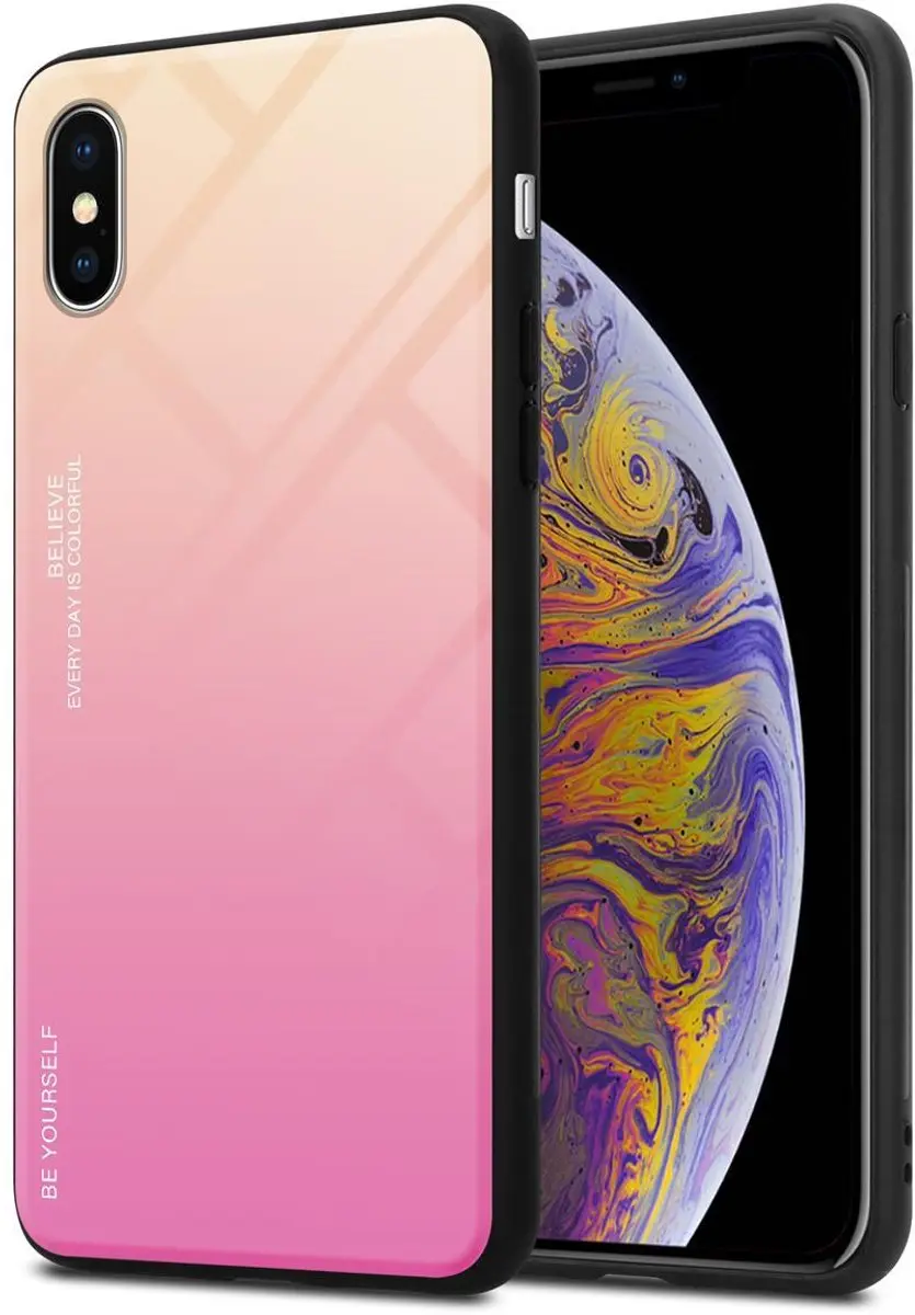 Cadorabo Hoesje geschikt voor Apple iPhone XS MAX in GEEL