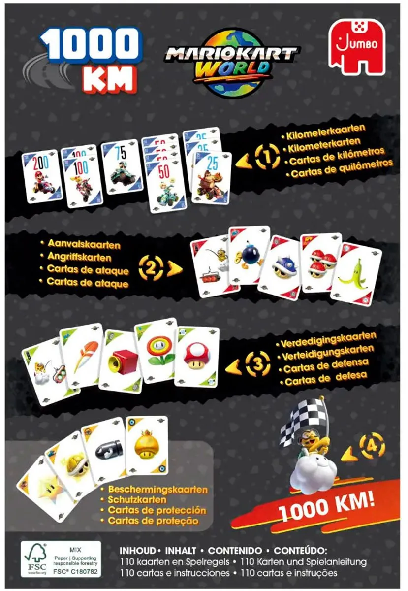 Jumbo Pocket Mario Kart World - 2-6 Spelers