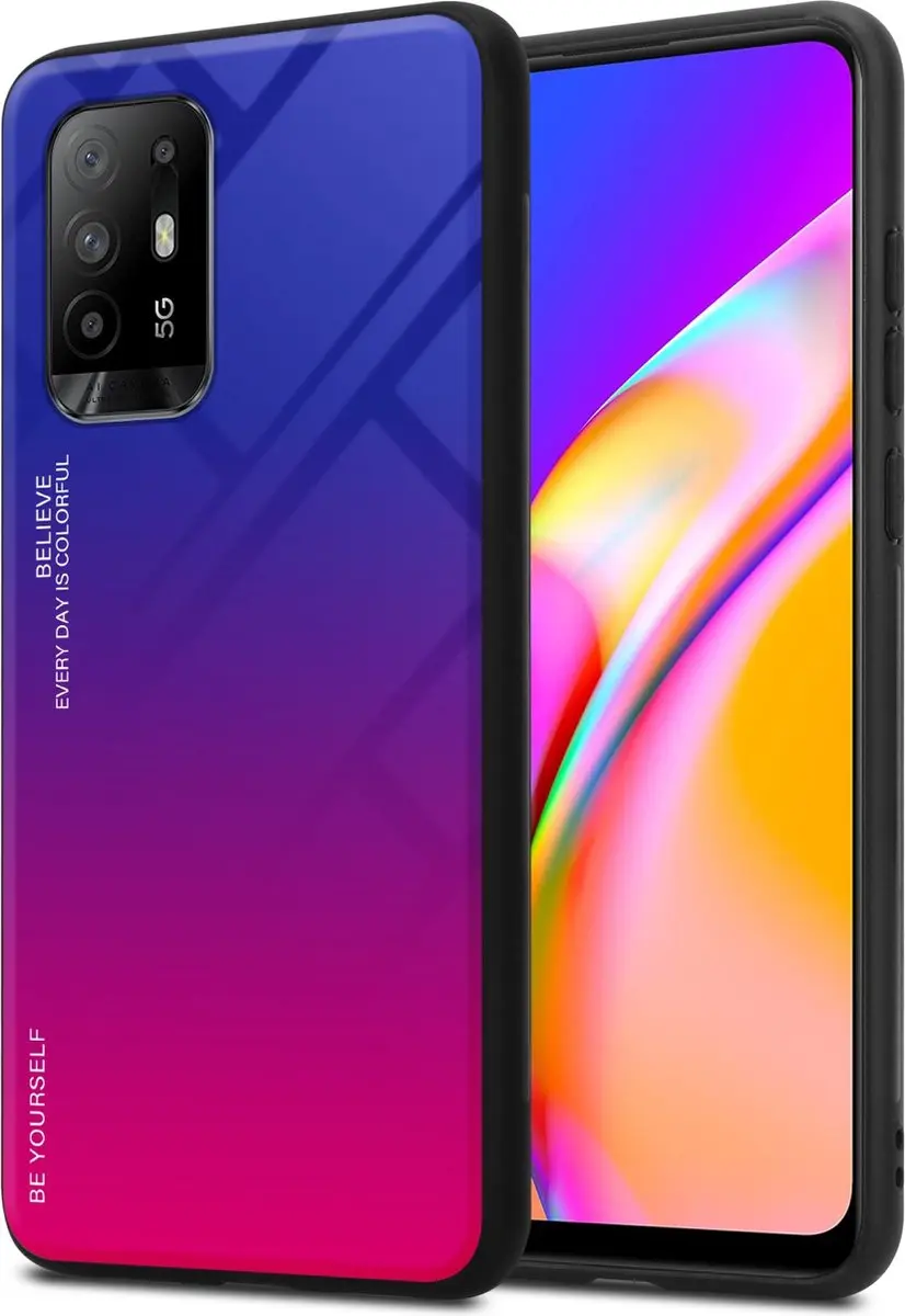 Cadorabo Hoesje geschikt voor Oppo A94 5G in PAARS
