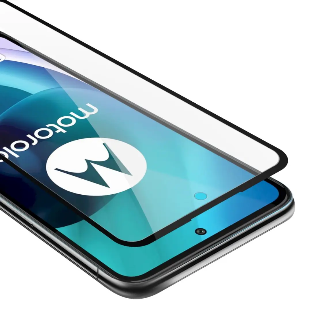 Cadorabo Screenprotector geschikt voor Motorola MOTO G71 5G Volledig scherm pant