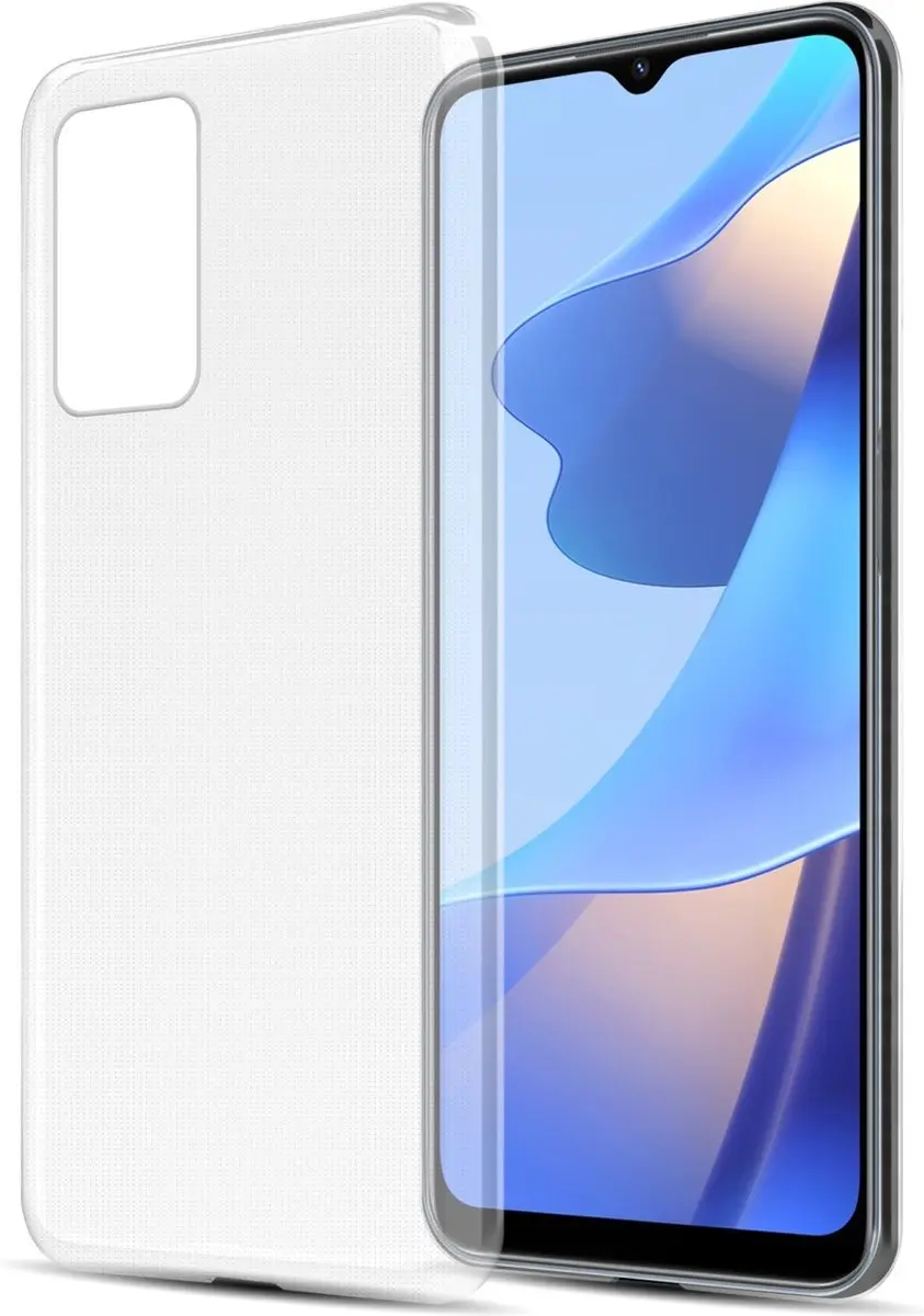 Cadorabo Hoesje geschikt voor Oppo A16s / A54s in VOLLEDIG TRANSPARANT