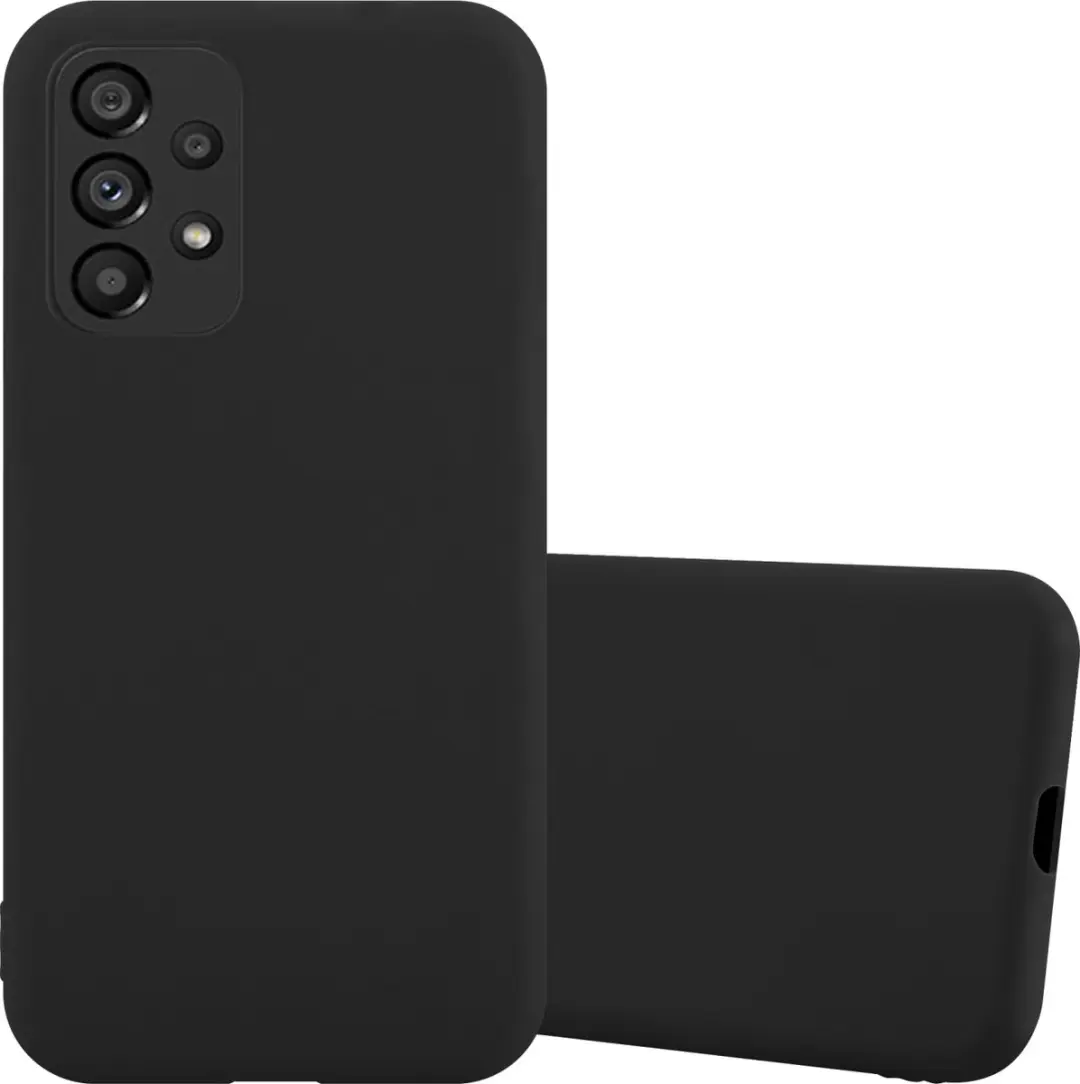 Cadorabo Hoesje geschikt voor Samsung Galaxy A53 5G in CANDY ZWART