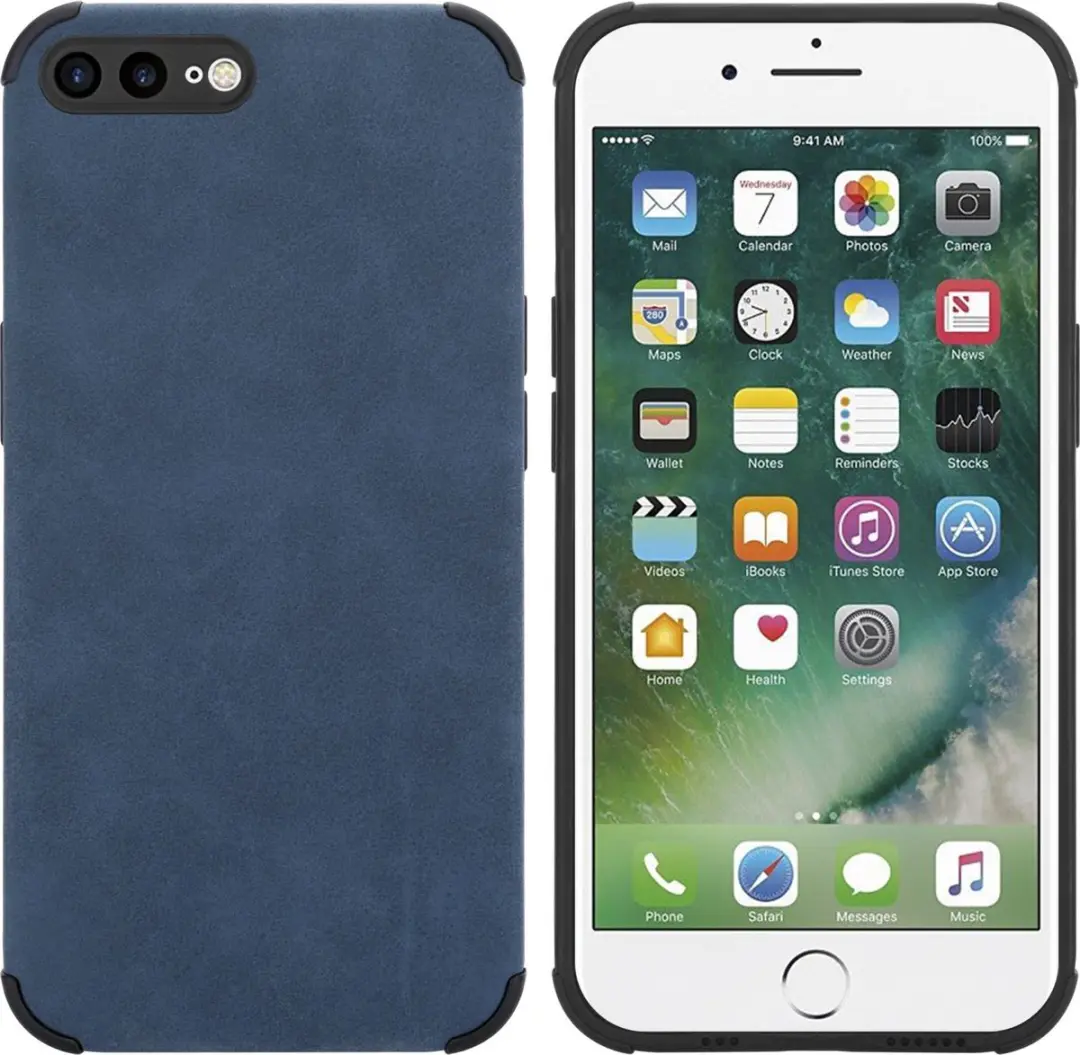 Cadorabo Hoesje geschikt voor Apple iPhone 7 PLUS / 7S PLUS / 8 PLUS in Saffier