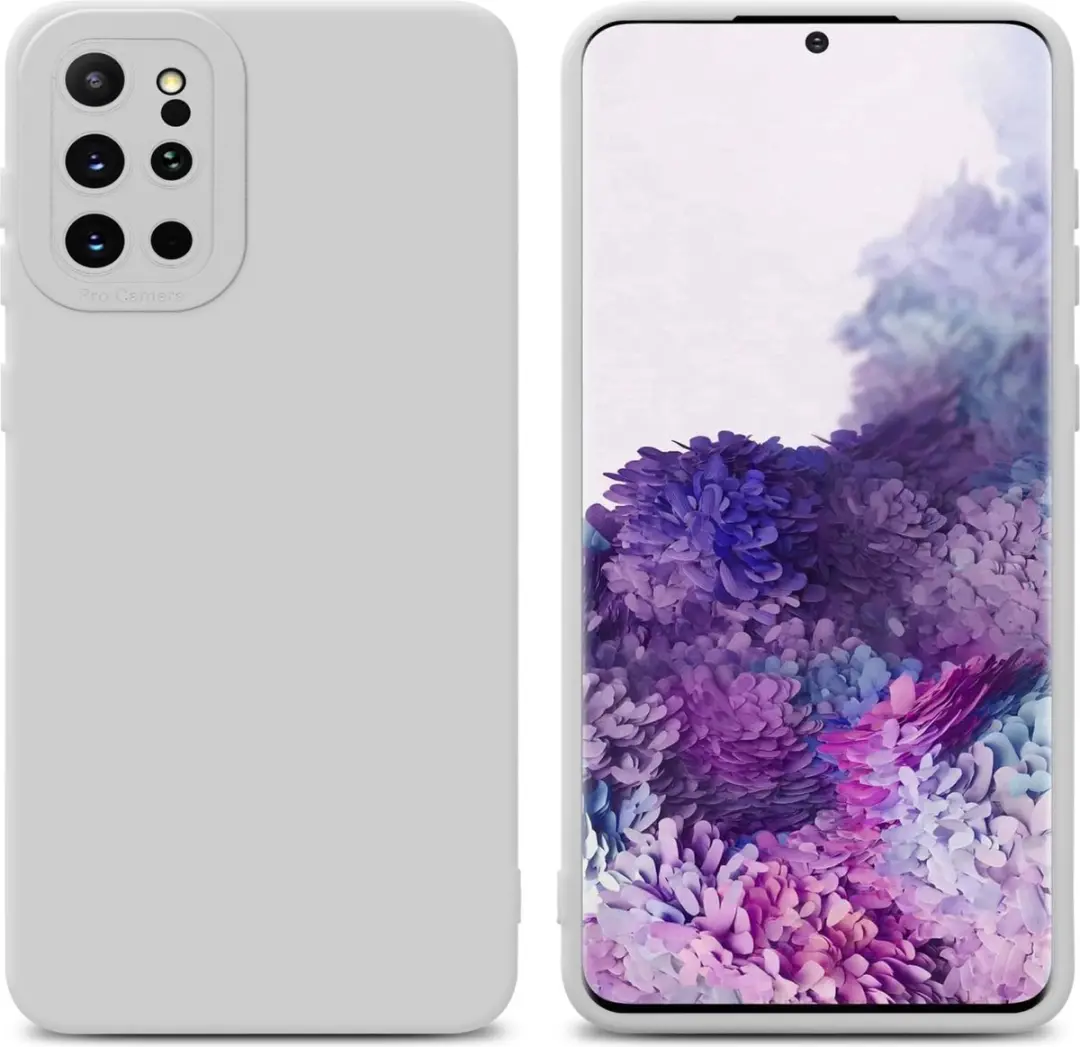 Cadorabo Hoesje geschikt voor Samsung Galaxy S20 PLUS in FLUID WIT