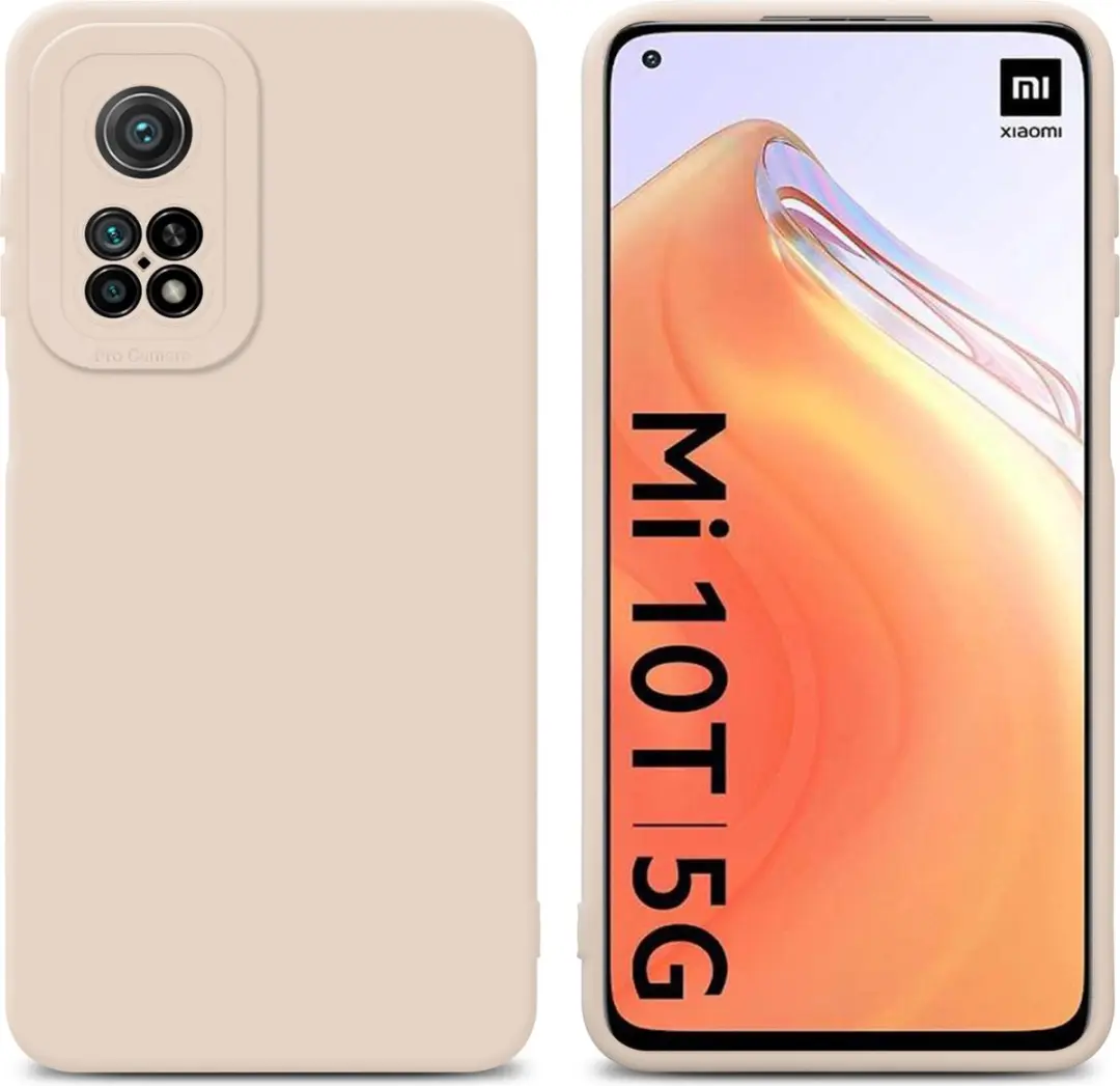 Cadorabo Hoesje geschikt voor Xiaomi Mi 10T / Mi 10T PRO in FLUID CREAM