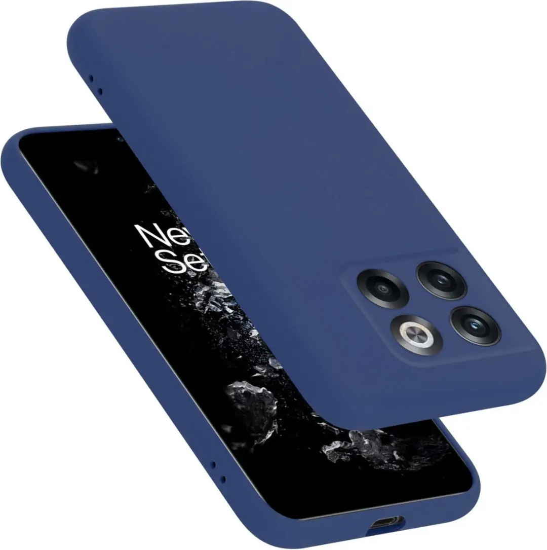 Cadorabo Hoesje geschikt voor OnePlus 10T / ACE PRO in LIQUID BLAUW