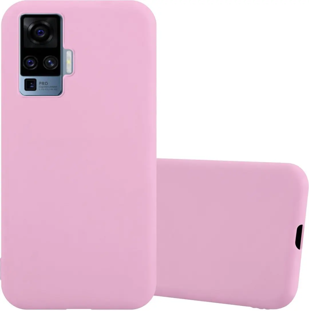 Cadorabo Hoesje geschikt voor Vivo X51 5G in CANDY ROSA