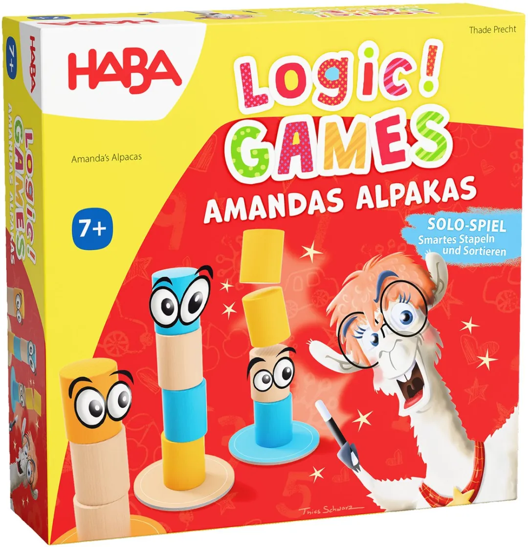 HABA Amanda’s Alpacas Logic! Bordspel