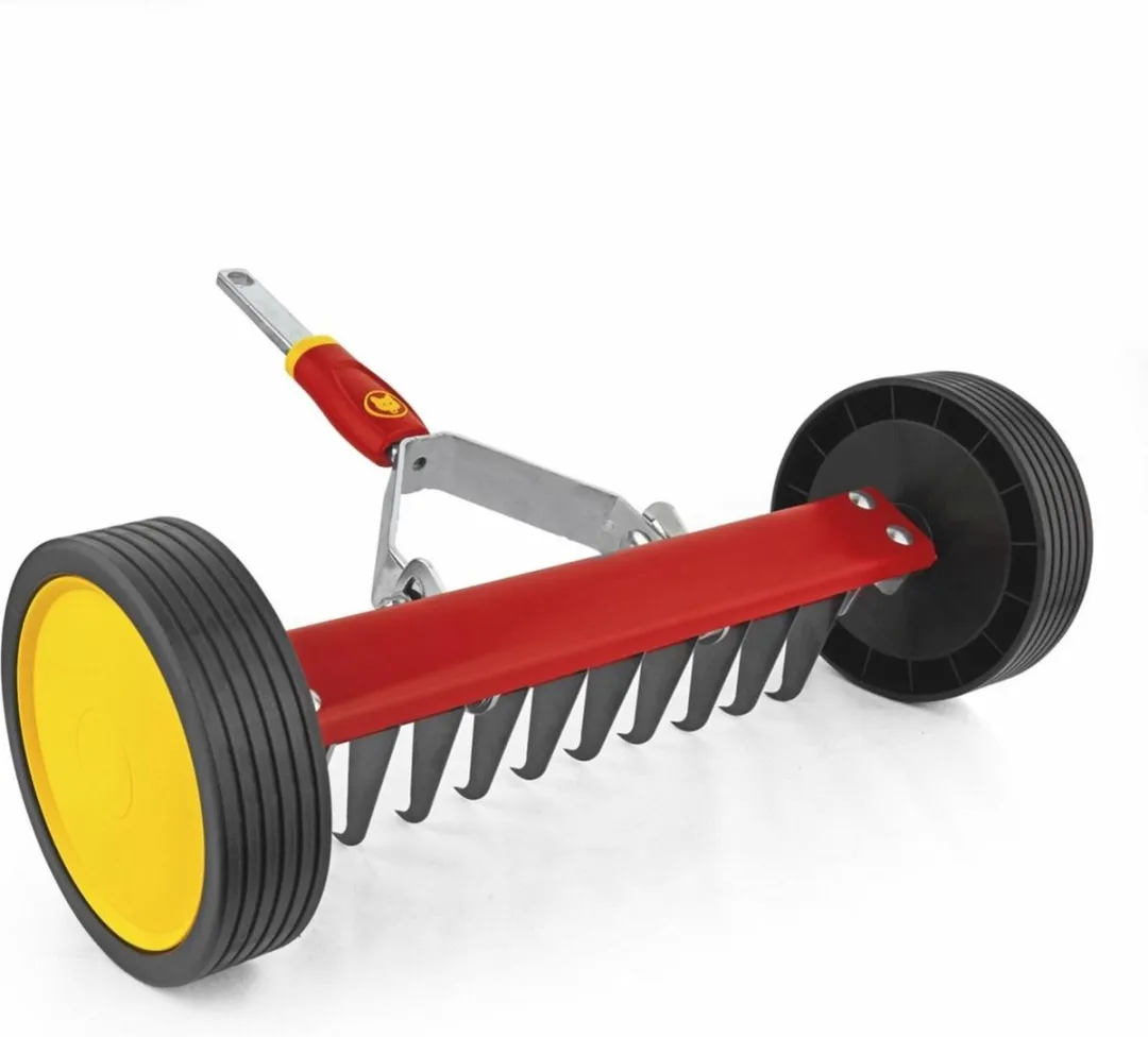 WOLF-Garten MultiStar UR-M3 Verticuteerroller 30cm - Geel/Rood