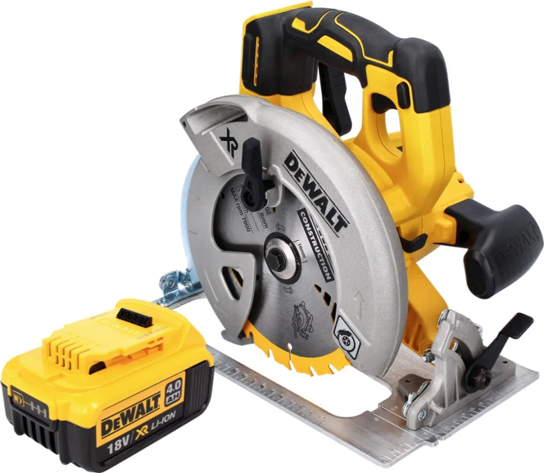 DeWalt DCS 570 Accucirkelzaag 18V 184mm - 4.0Ah - afbeelding 2 van 5