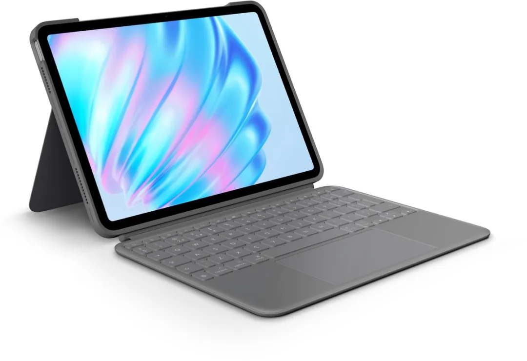 Logitech Combo Touch iPad Air 11 920-012635 Toetsenbord - Grijs