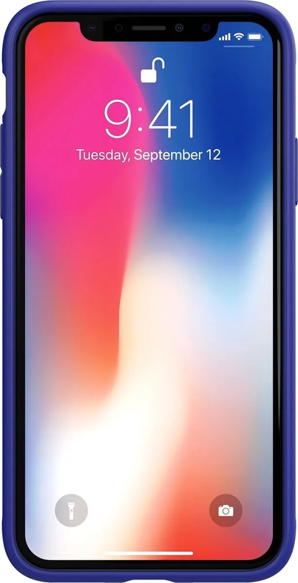 adidas Grip Case iPhone X/XS - Blauw - afbeelding 6 van 6