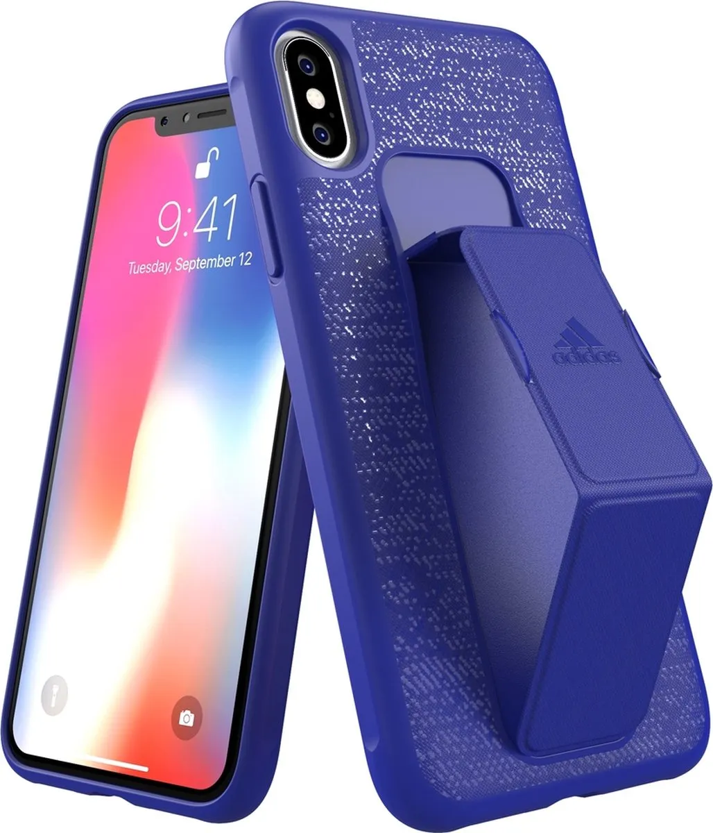 adidas Grip Case iPhone X/XS - Blauw