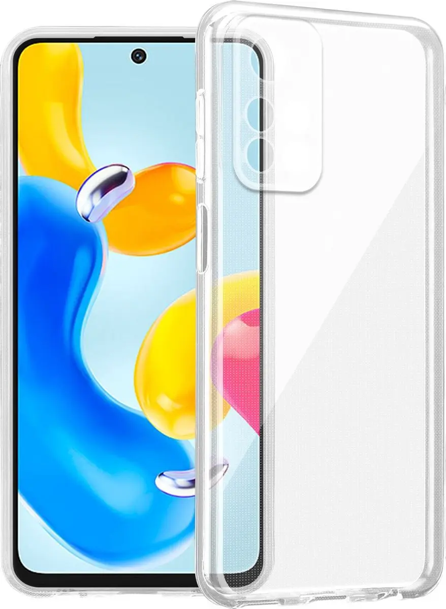 Cadorabo Hoesje geschikt voor Redmi Note 11s 5G in VOLLEDIG TRANSPARANT