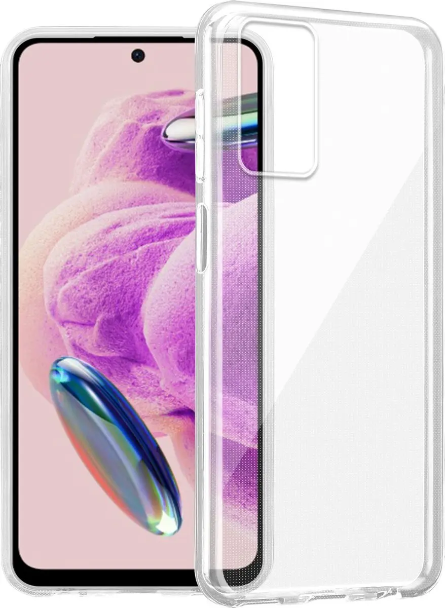 Cadorabo Hoesje geschikt voor Redmi Note 12S in VOLLEDIG TRANSPARANT
