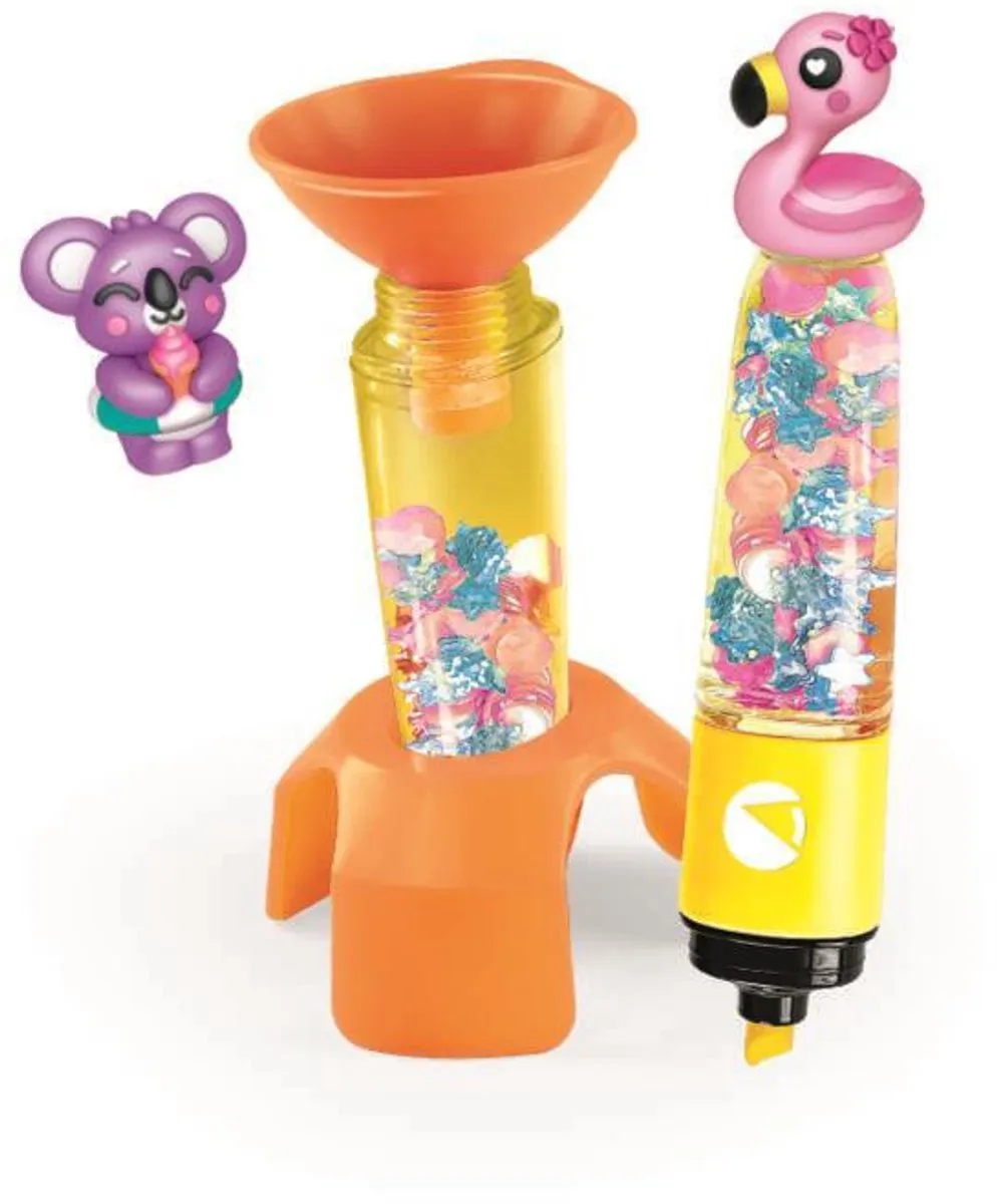 Clementoni Summer Friends Neonkleuren Set - 2 Stiften - Multi Color - afbeelding 6 van 6