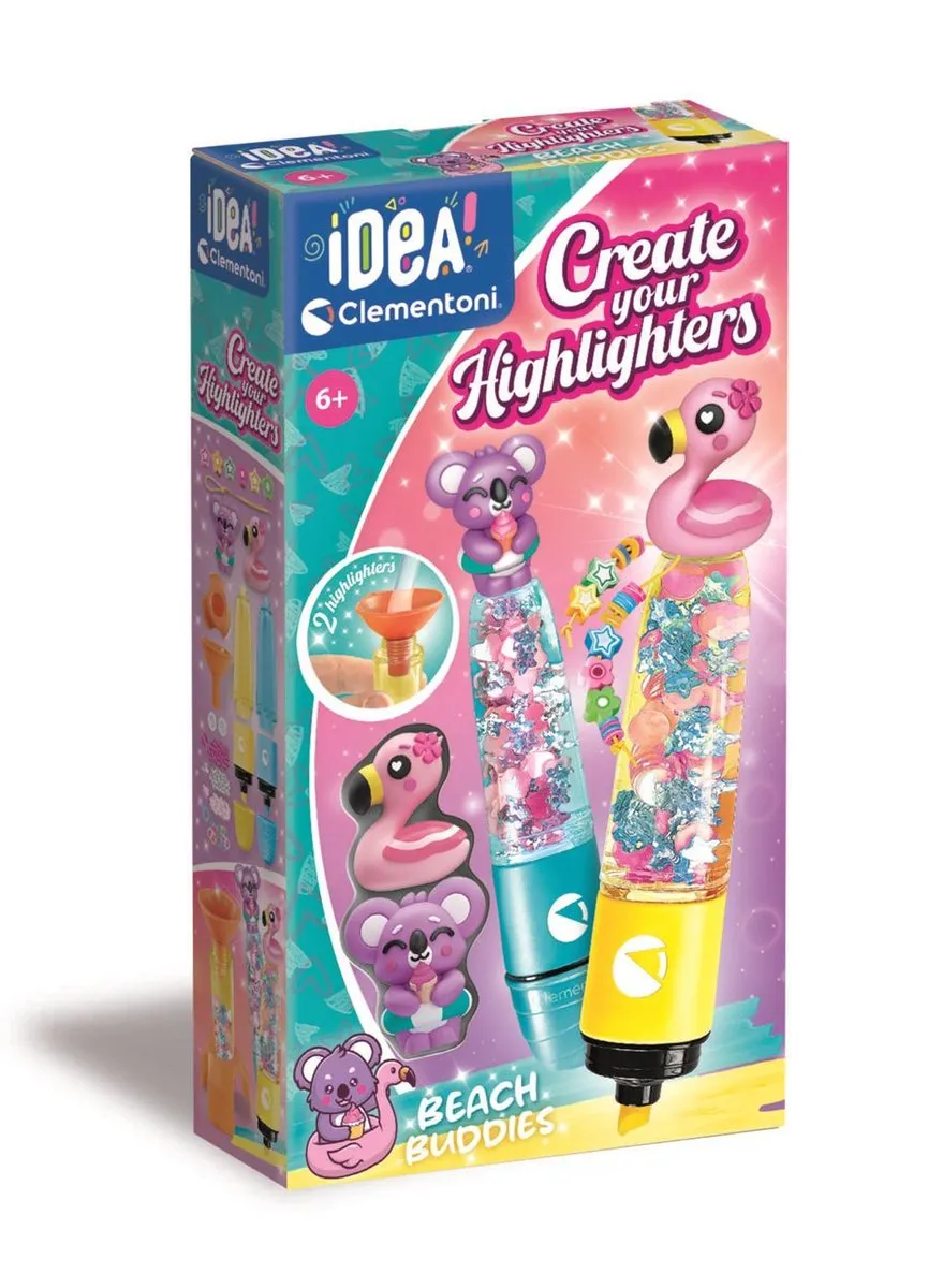 Clementoni Summer Friends Neonkleuren Set