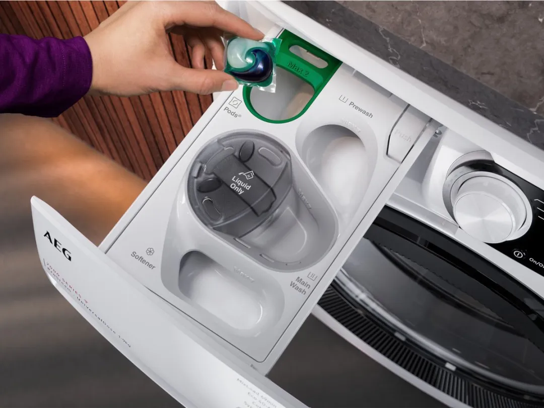 AEG EcoLine 7000 LR7386U4 Wasmachine 8kg - Wit - afbeelding 6 van 6