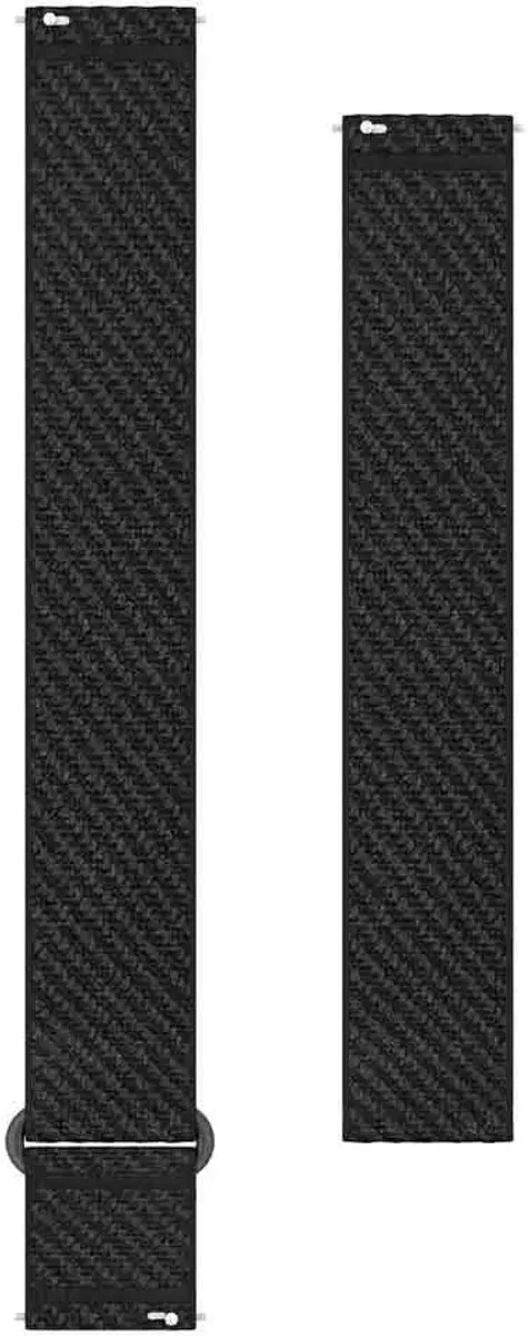 Garmin Nylon Bandje 20mm - Zwart
