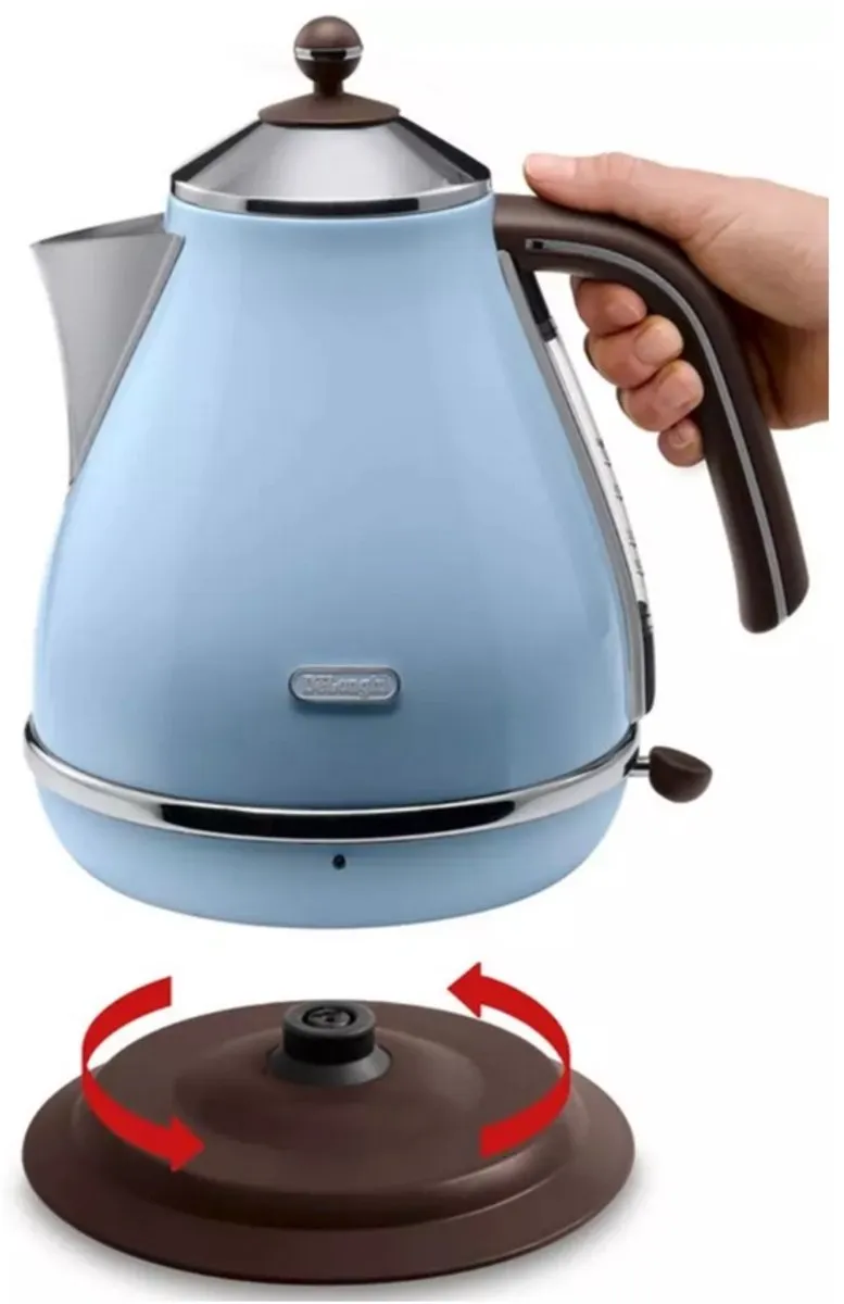 De’Longhi Icona Vintage KBOV2001.AZ Waterkoker - 1.7L - 2000W - Blauw