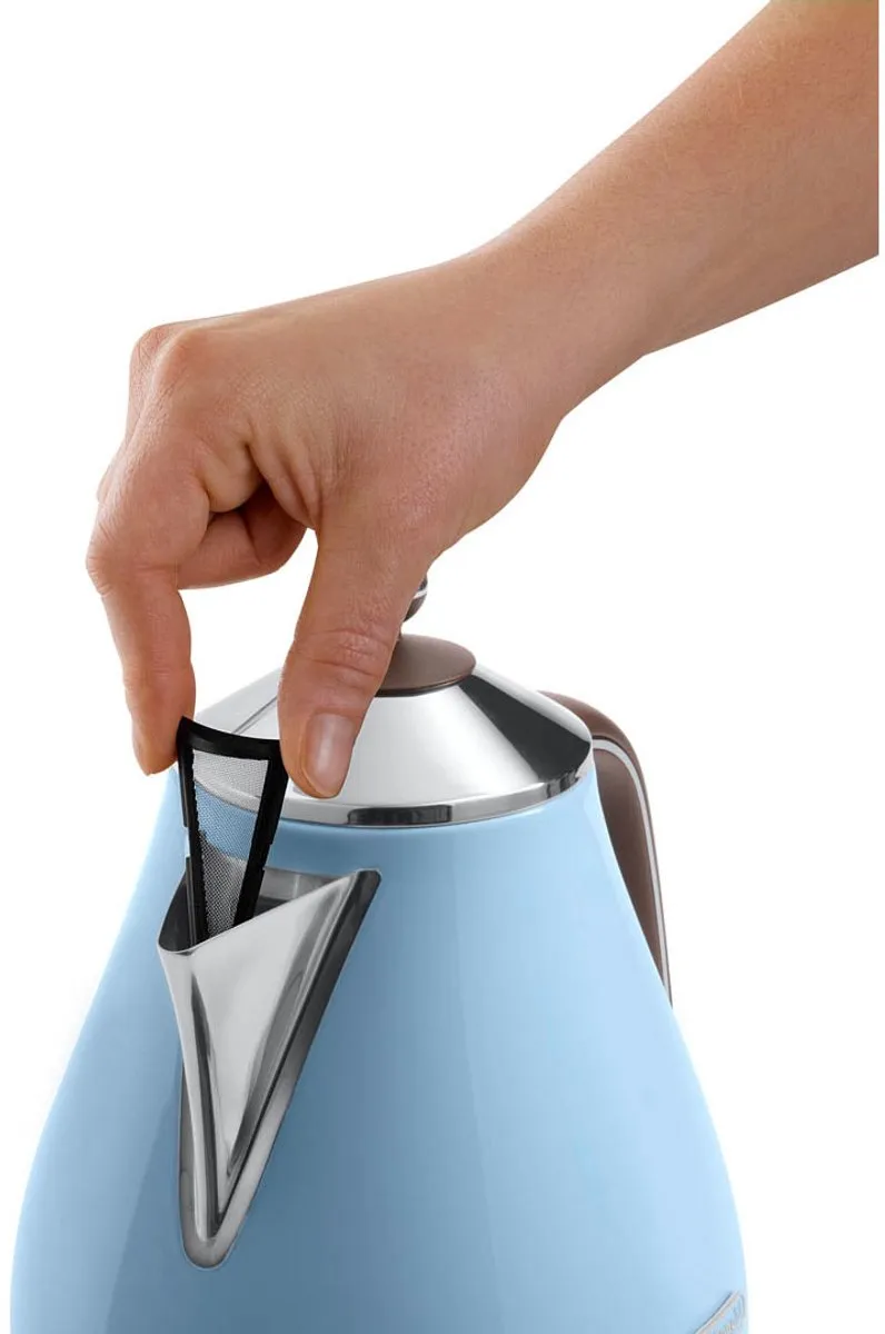 De’Longhi Icona Vintage KBOV2001.AZ Waterkoker - 1.7L - 2000W - Blauw