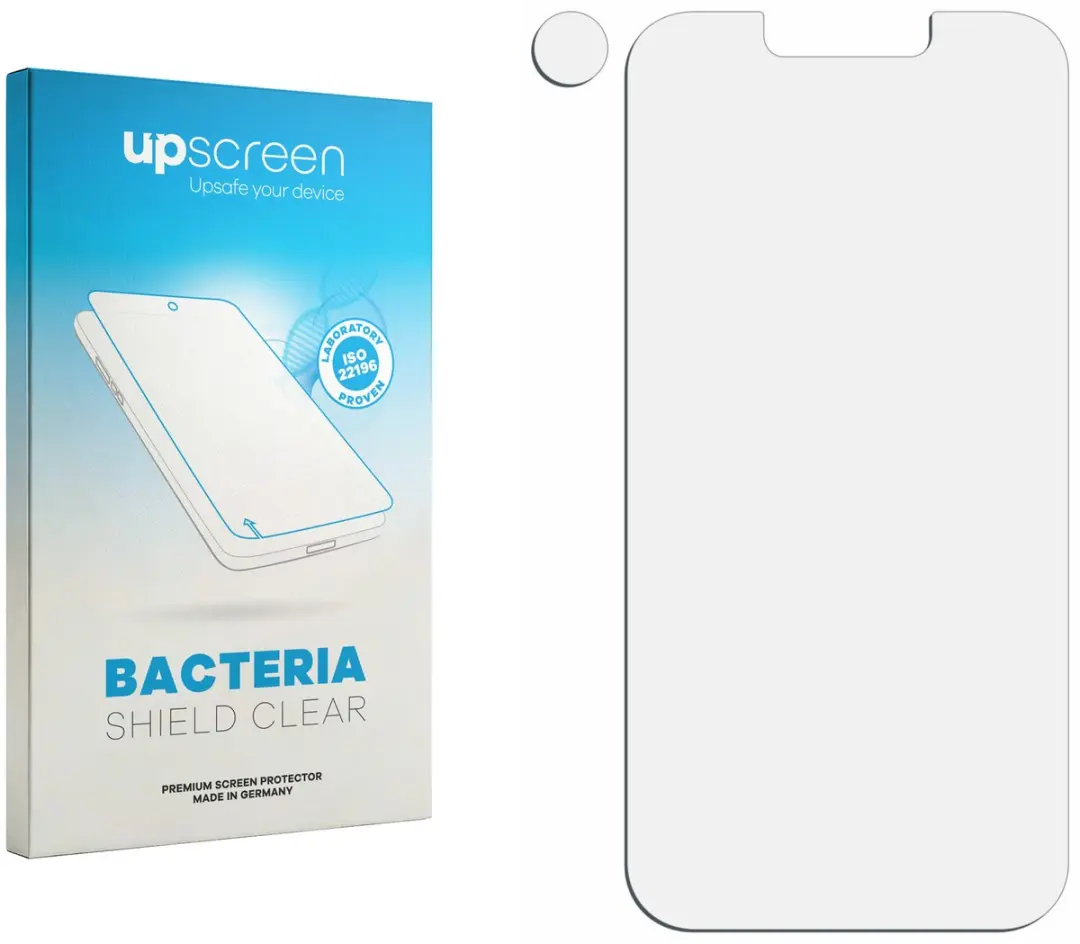 upscreen Screenprotector iPhone 16e - Transparant Antibacterieel - afbeelding 6 van 6