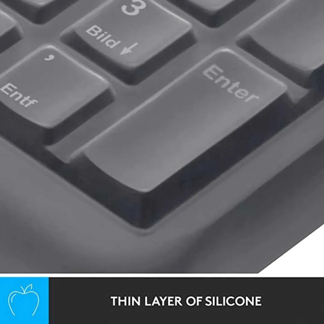Logitech K270 Toetsenbordbeschermer - Zilver